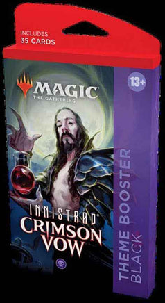 Magic The Gathering Trading Card Game - Crimson Vow Theme Booster Black