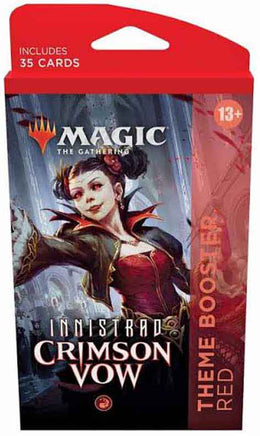Magic The Gathering Trading Card Game - Crimson Vow Theme Booster Red