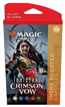 Magic The Gathering Trading Card Game - Crimson Vow Theme Booster Vampires