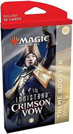 Magic The Gathering Trading Card Game - Crimson Vow Theme Booster White