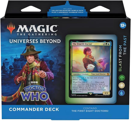 Magic the Gathering Trading Card Game - Doctor Who Universes Beyond Commander Deck (Blast from the Past)