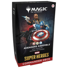 Magic the Gathering Trading Card Game Marvel Super Heroes - Avengers Assemble Commander Deck