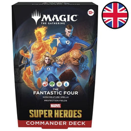Magic the Gathering Trading Card Game Marvel Super Heroes - Fantastic Four Commander Deck