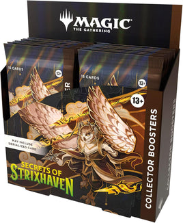 Magic The Gathering Trading Card Game Card Game - Secrets of Strixhaven Collector Booster Box (12 Packs)