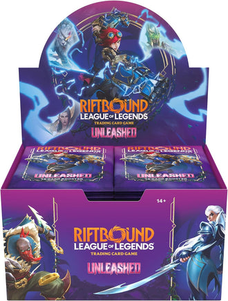 League Of Legends Riftbound Trading Card Game - Unleashed Box (24 Booster Packs)