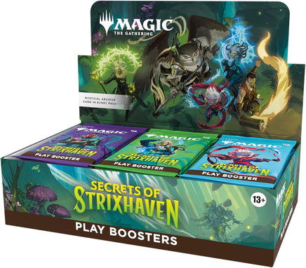Magic The Gathering Trading Card Game Card Game - Secrets of Strixhaven Play Booster Box (30 Packs)