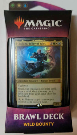 Magic The Gathering Trading Card Game - Throne of Eldraine Brawl Deck Wild Bounty