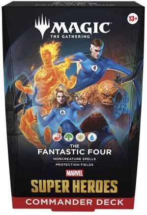 Magic The Gathering Trading Card Game - Marvel Super Heroes Commander Deck The Fantastic Four