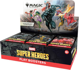 Magic The Gathering Trading Card Game - Marvel Super Heroes Play Booster Box