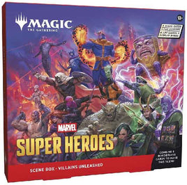 Magic The Gathering Trading Card Game - Marvel Super Heroes Scene Box Villains Unleashed