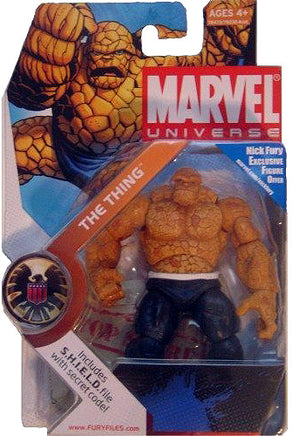 Marvel Universe Action Figure (2009 Wave 3): Thing #19 (Dark Blue Pants)