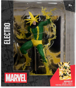 Marvel Collectible 1/10 Scale 7 Inch Statue Figure Posed Scene - Electro (Joe Fixit #5)