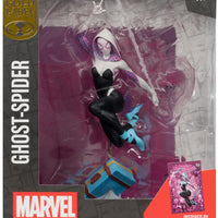 Marvel Collectible 7 Inch Statue Figure 1/10 Scale Posed Scene Exclusive - Ghost Spider Gold Label