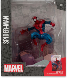 Marvel Collectible 1/10 Scale 7 Inch Statue Figure Posed Scene - The Amazing Spider-Man #1