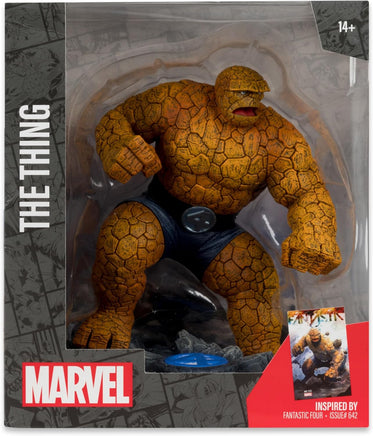 Marvel Collectible 7 Inch Statue Figure 1/10 Scale Posed Scene - The Thing Fantastic Four #642