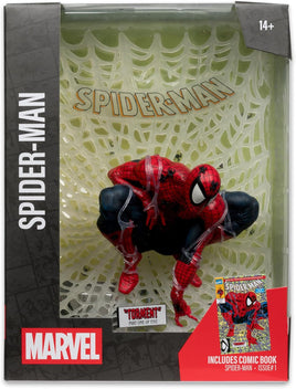 Marvel Collectible 9 Inch Static Figure 1/6 Scale Posed Scene - Spider-Man #1