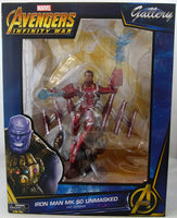 Marvel Gallery 9 Inch Statue Figure Avengers Infinity War - Iron Man Mark 50 Deluxe Unmasked