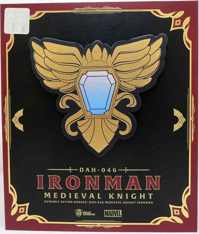 Marvel Iron Man 8 Inch Action Figure Dynamic 8-ction - Medieval Knight Iron Man DAH-046