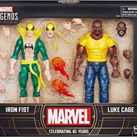 Marvel Legends 85th Anniversary 6 Inch Action Figure 2-Pack - Iron Fist and Luke Cage