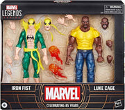 Marvel Legends 85th Anniversary 6 Inch Action Figure 2-Pack - Iron Fist and Luke Cage