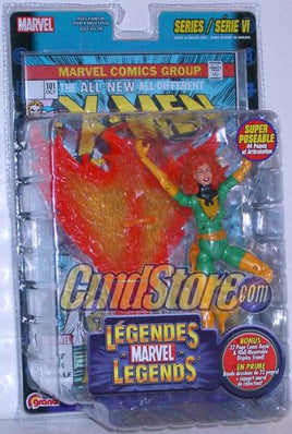 Marvel Legends 6 Inch Action Figure Series 6 - Green Phoenix With Comic