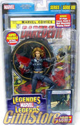 Marvel Legends 6 Inch Action Figure BAF Man Thing - Black Widow Blonde Variant