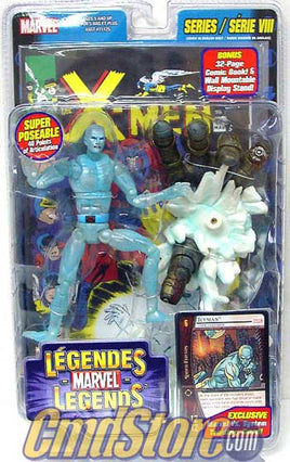 Marvel Legends 6 Inch Action Figure BAF Man Thing - Ice Man