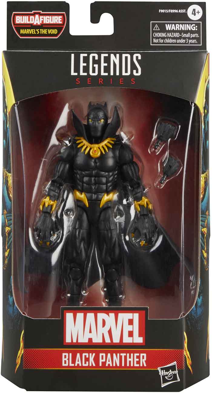 Marvel Legends Avengers 6 Inch Action Figure BAF The Void - Black
