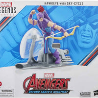 Marvel Legends Avengers 6 Inch Scale Vehicle Figure Box Set - Hawkeye with Sky-Cycle