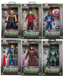 Marvel Legends Avengers Doomsday 6 Inch Action Figure - Set of 6