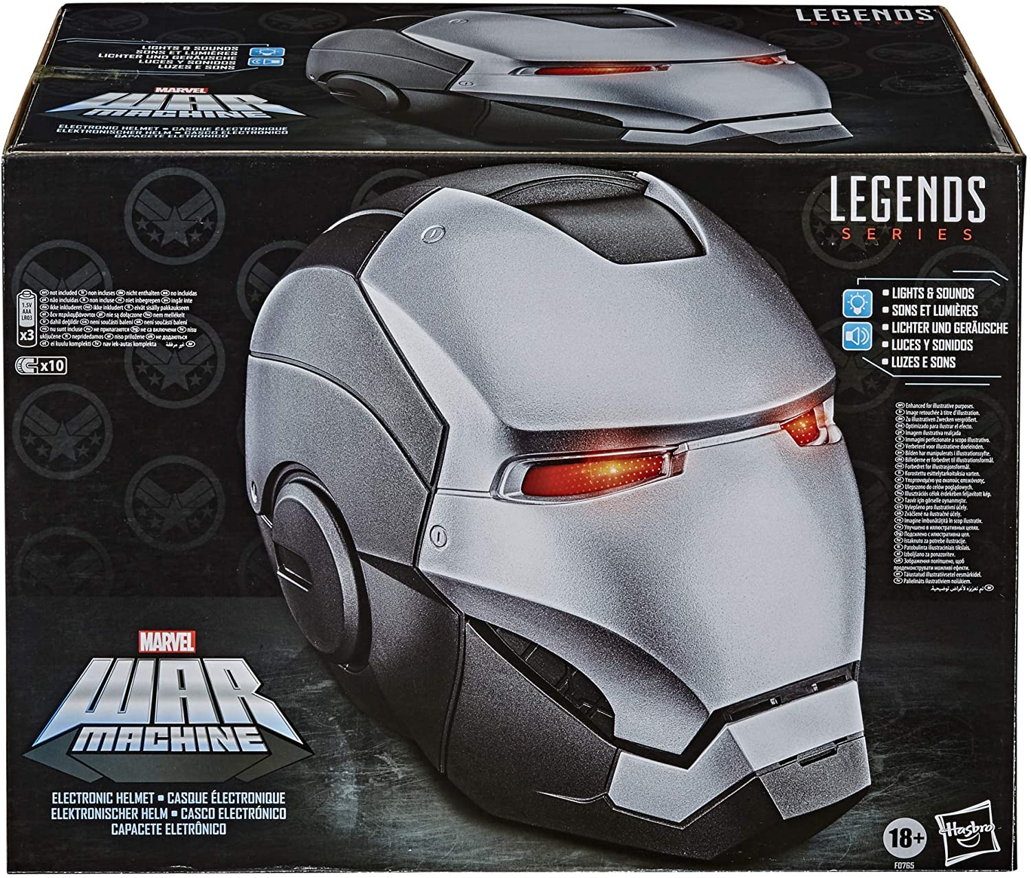 Marvel Legends Avengers Life Size Prop Replica Helmet
