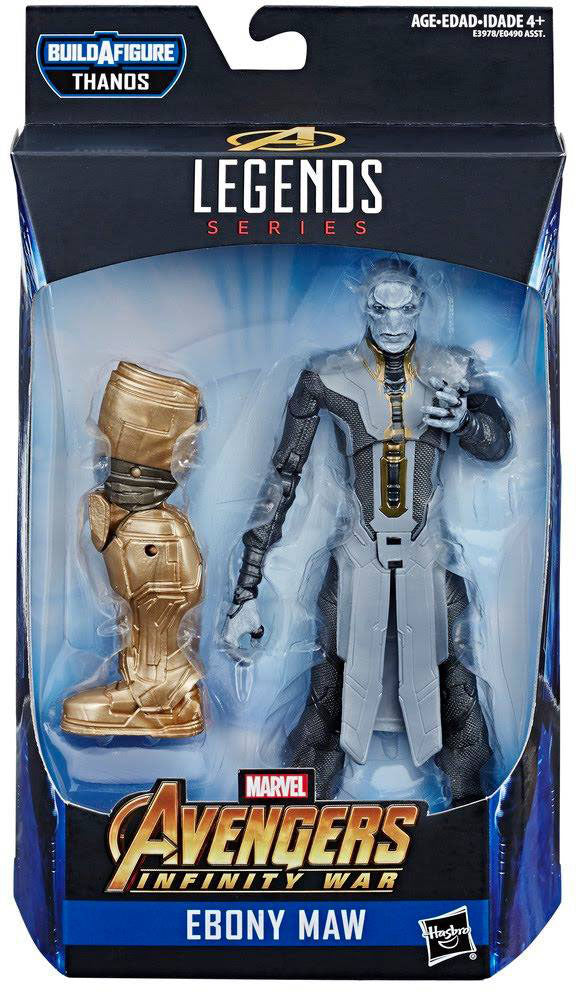 Marvel Legends Avengers 6 Inch Action Figure BAF Armored Thanos - Ebony Maw