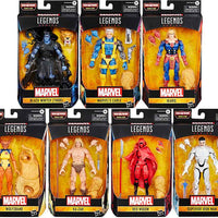 Marvel Legends 6 Inch Action Figure BAF Zabu - Set of 7 (Build-A-Figure Zabu)