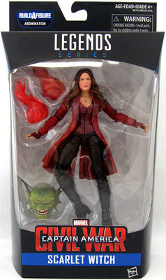 Marvel Legends Captain America Civil War 6 Inch Action Figure BAF Abomination - Scarlet Witch