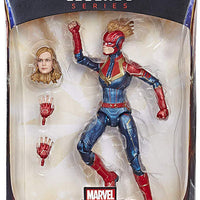 Marvel Legends Captain Marvel 6 Inch Action Figure BAF Kree Sentry - Captain Marvel in Uniform