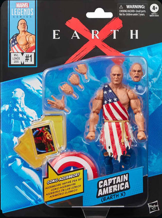 Marvel Legends Comics Inspired 6 Inch Action Figure Wave 3 - Captain America Earth X