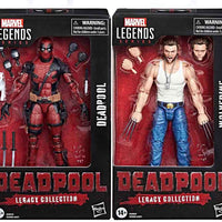 Marvel Legends Deadpool 6 Inch Action Figure Legacy Collection - Set of 2 (Wolverine - Deadpool)
