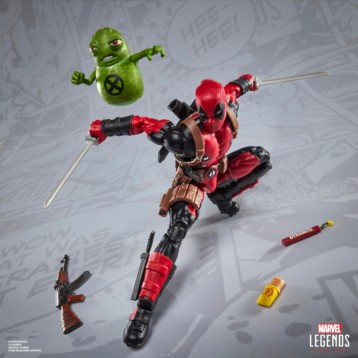 Marvel Legends Deadpool 6 Inch Action Figure Maximum Series - Deadpool ...