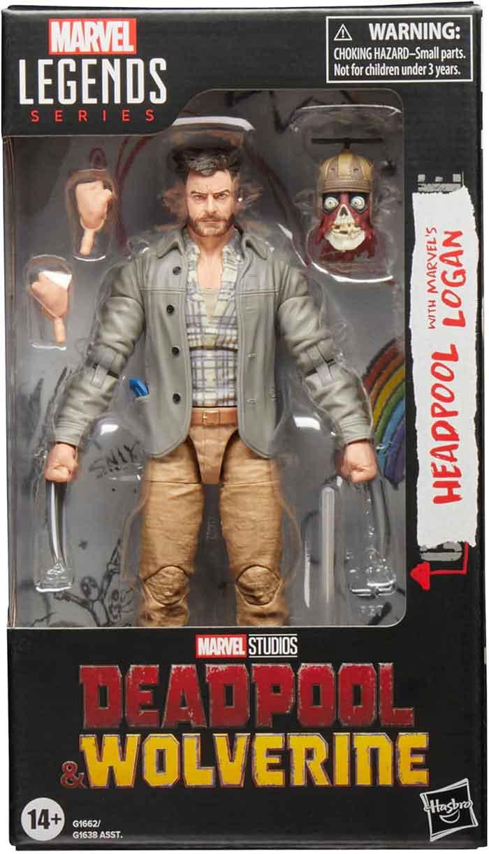 Marvel Legends Deadpool & Wolverine 6 Inch Action Figure Wave 2