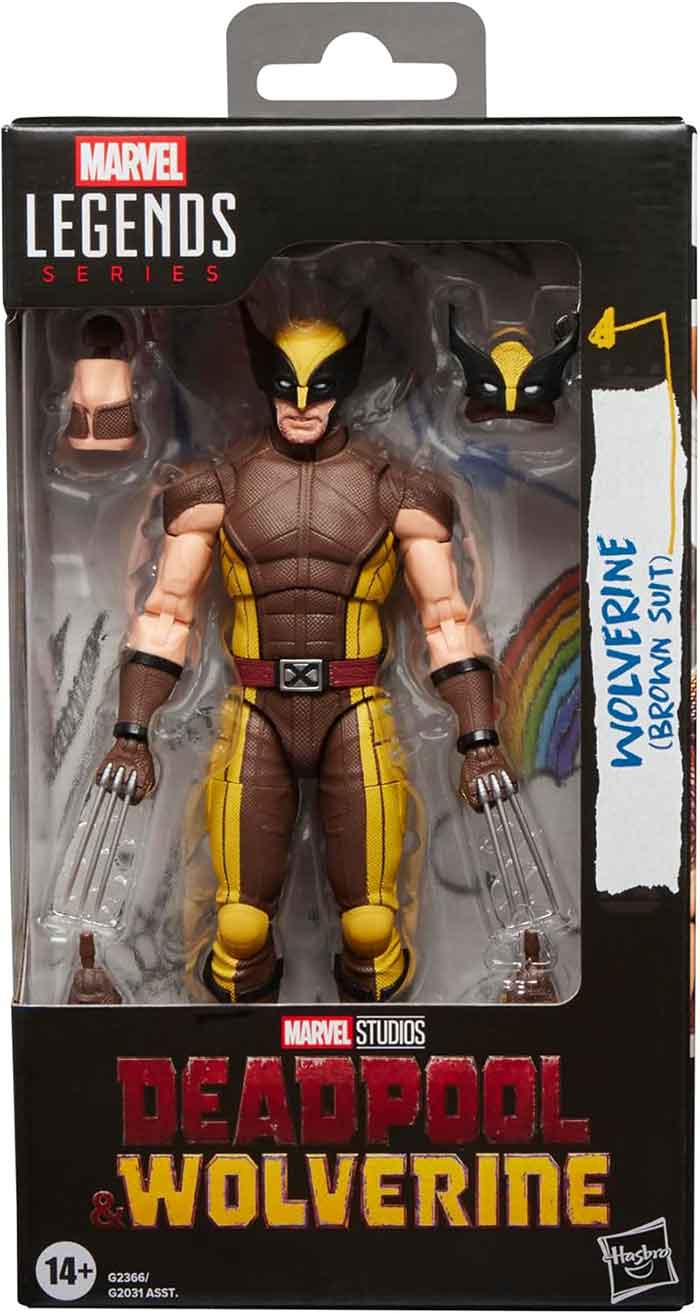 MARVEL LEGENDS ウルヴァリン フィギュア Marvel Legends Deadpool & Wolverine 6 Inch Action Figure Wave 3