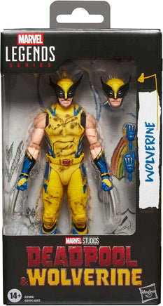 Marvel Legends Deadpool & Wolverine 6 Inch Action Figure Wave 3 - Yellow Suit Wolverine