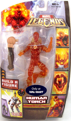 Marvel Legends 6 Inch Action Figure BAF Ares - Human Torch Variant