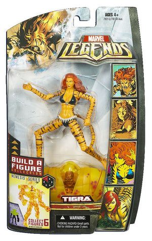 Marvel Legends 6 Inch Action Figure BAF Nemesis - Tigra