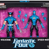 Marvel Legends Fantastic Four 6 Inch Action Figure 2-Pack - Wolverine & Spider-Man