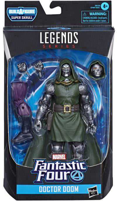 Marvel Legends Fantastic Four 6 Inch Action Figure BAF Super Skrull - Dr. Doom