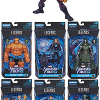 Marvel Legends Fantastic Four 6 Inch Action Figure BAF Super Skrull - Set of 6 (Build-A-Figure Super Skrull)