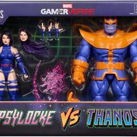 Marvel Legends Gamerverse 6 Inch Action Figure 2-Pack Exclusive - Psylocke vs Thanos
