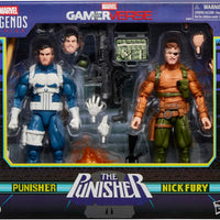 Marvel Legends Gamerverse 6 Inch Action Figure 2-Pack - Punisher and Nick Fury
