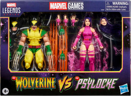 Marvel Legends Gamerverse 6 Inch Action Figure 2-Pack - Wolverine vs Psylocke
