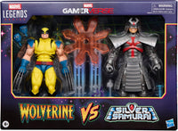 Marvel Legends Gamerverse 6 Inch Action Figure 2-Pack - Wolverine vs Silver Samurai